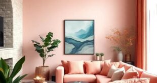 25 Stunning Ways to Incorporate Soft Peach and Deep Teal Accents into Your Home Décor