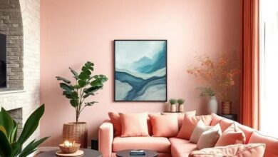 25 Stunning Ways to Incorporate Soft Peach and Deep Teal Accents into Your Home Décor