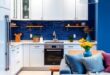 24 Stunning Ideas to Transform Your Kitchen with Blue Walls and White Cabinets