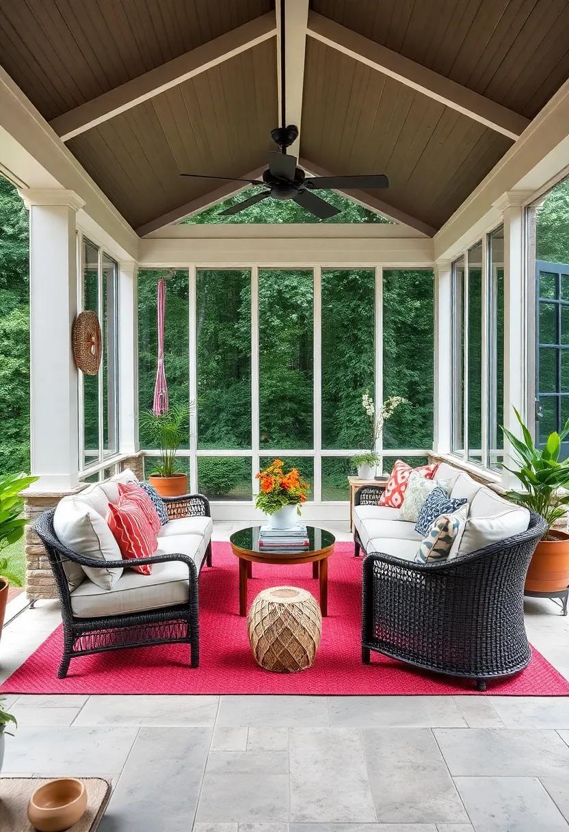 25 Inspiring Screened Porch Ideas Perfect for Your Eclectic Home Style