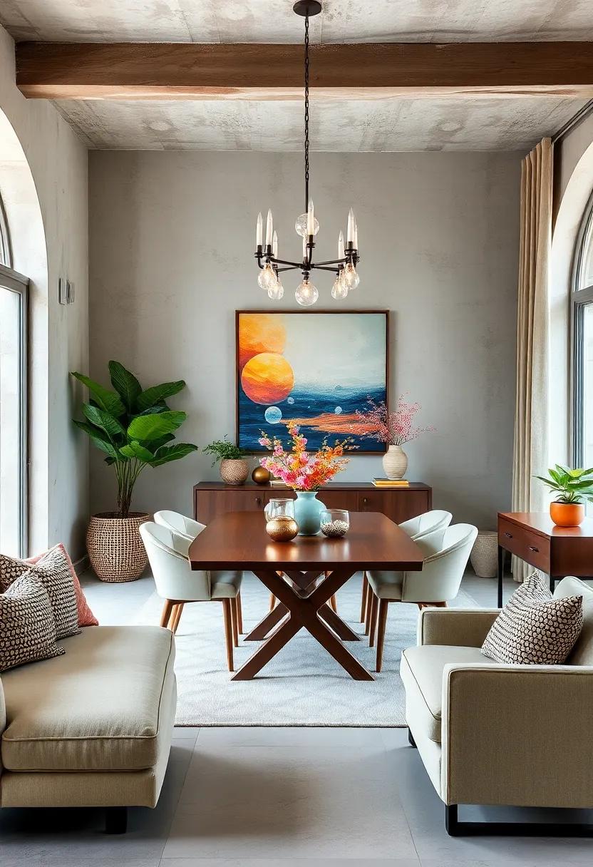 Budget-friendly Artwork: ​Browse local flea markets ⁢for affordable art​ pieces that can easily elevate your dining room decor