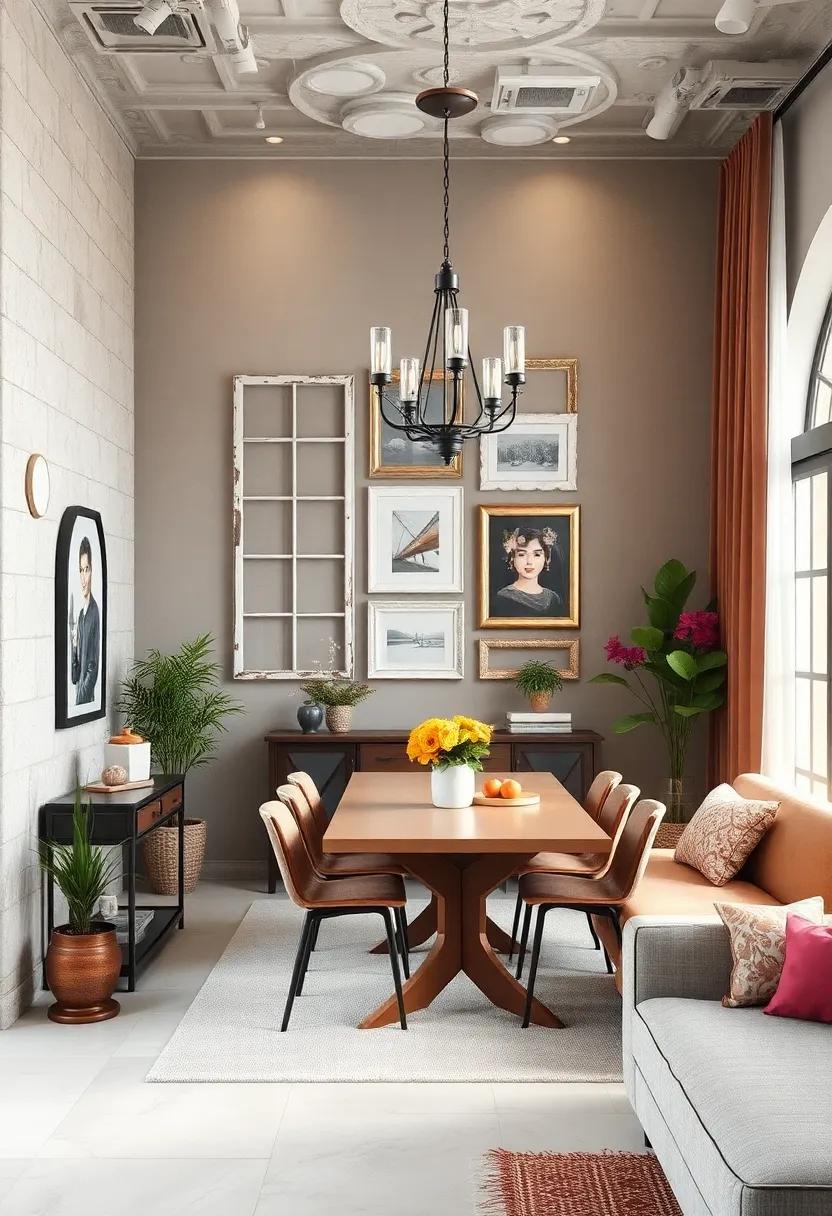 Repurposed Window Frames: Use old window frames as​ decorative wall hangings ⁤or photo displays, bringing a touch of ‌vintage elegance