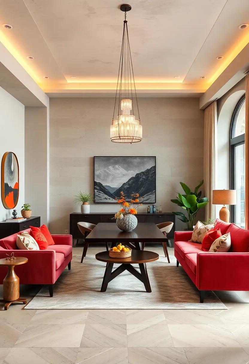 Statement Lighting: update your light fixture with‌ a ‍budget-friendly option,‍ or create a⁤ DIY⁢ chandelier using unconventional materials