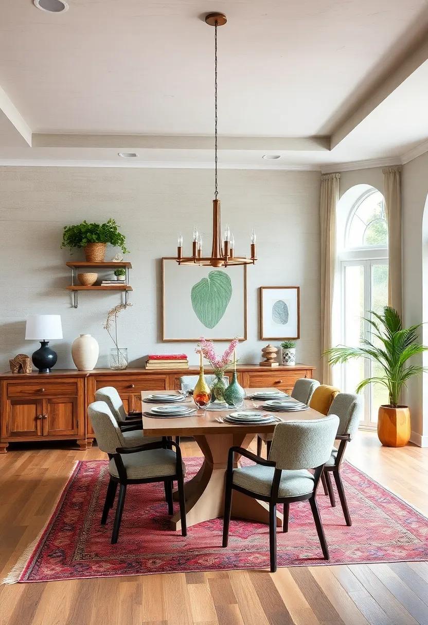 Vintage Finds: Scour‍ thrift shops‌ for vintage items‍ to add character to ‍your ⁣dining⁢ room while keeping your budget in check