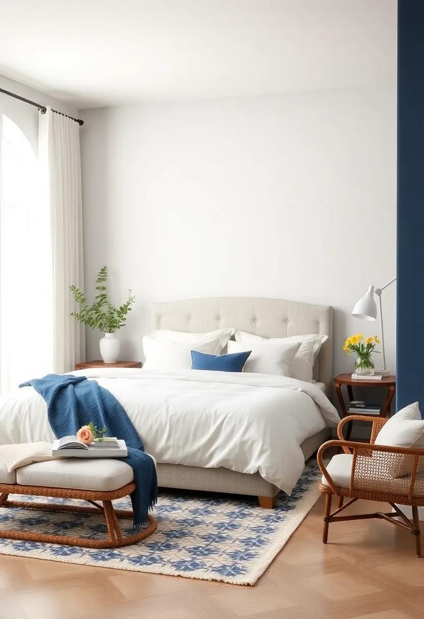 Classic⁢ navy and White: This timeless ⁣combination creates a⁣ fresh ⁣and inviting atmosphere,​ merging⁣ elegance with a cozy‌ coastal vibe