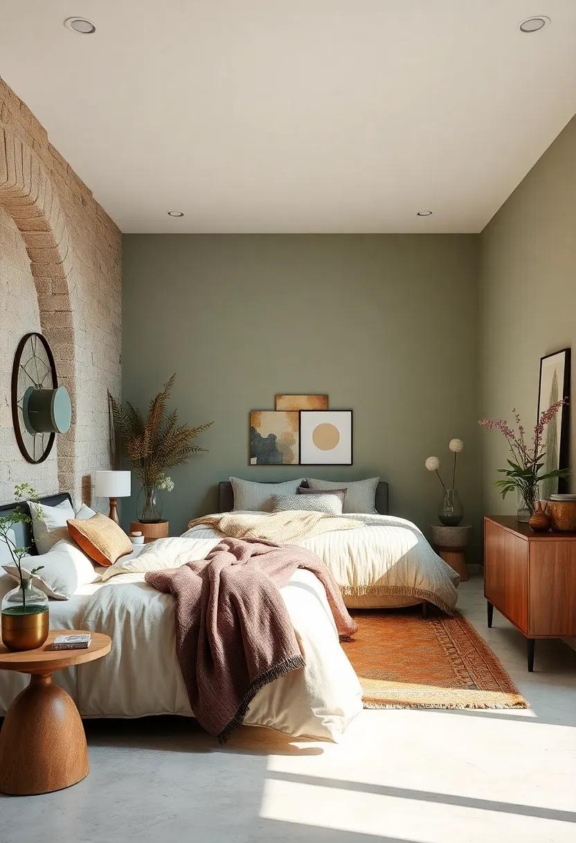 Soft Sage Green: ‌This gentle hue⁣ brings a touch ‍of ⁤nature indoors, creating a calming environment perfect for relaxation and serenity