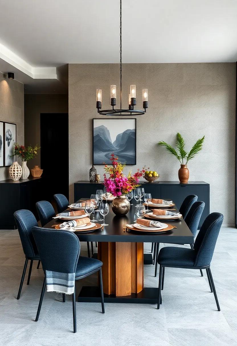 Layered Textures: Combine‍ different materials like ⁤wood, metal, and fabric in your table setting for a dynamic and inviting atmosphere