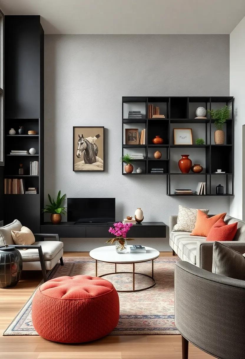Eclectic ⁣Mix: Combine ⁣black shelves of ‌various styles for a curated look that⁣ reflects your eclectic taste and adds ‍a personal touch to‍ your space