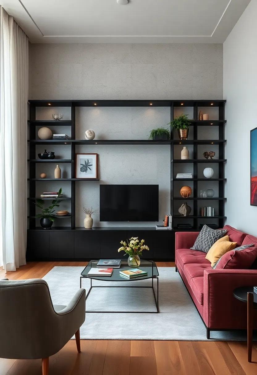 Multi-Functional Designs: Check out versatile shelving units that offer both storage‌ and a stylish‌ display for your decor while optimizing ⁣space