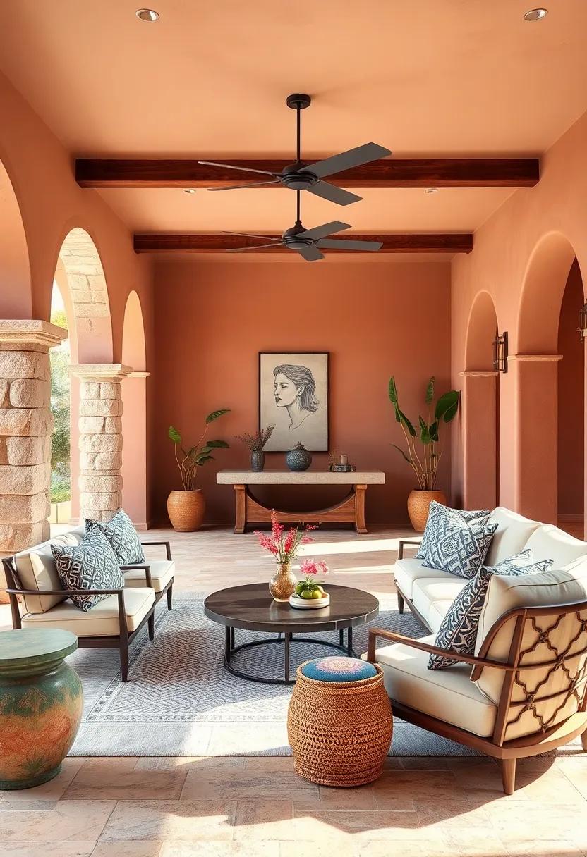 Outdoor Continuity: extend the clay wall colors to your ⁣outdoor spaces through ⁣durable paint or furnishings, creating a ⁣seamless​ transition to⁢ the Mediterranean feel