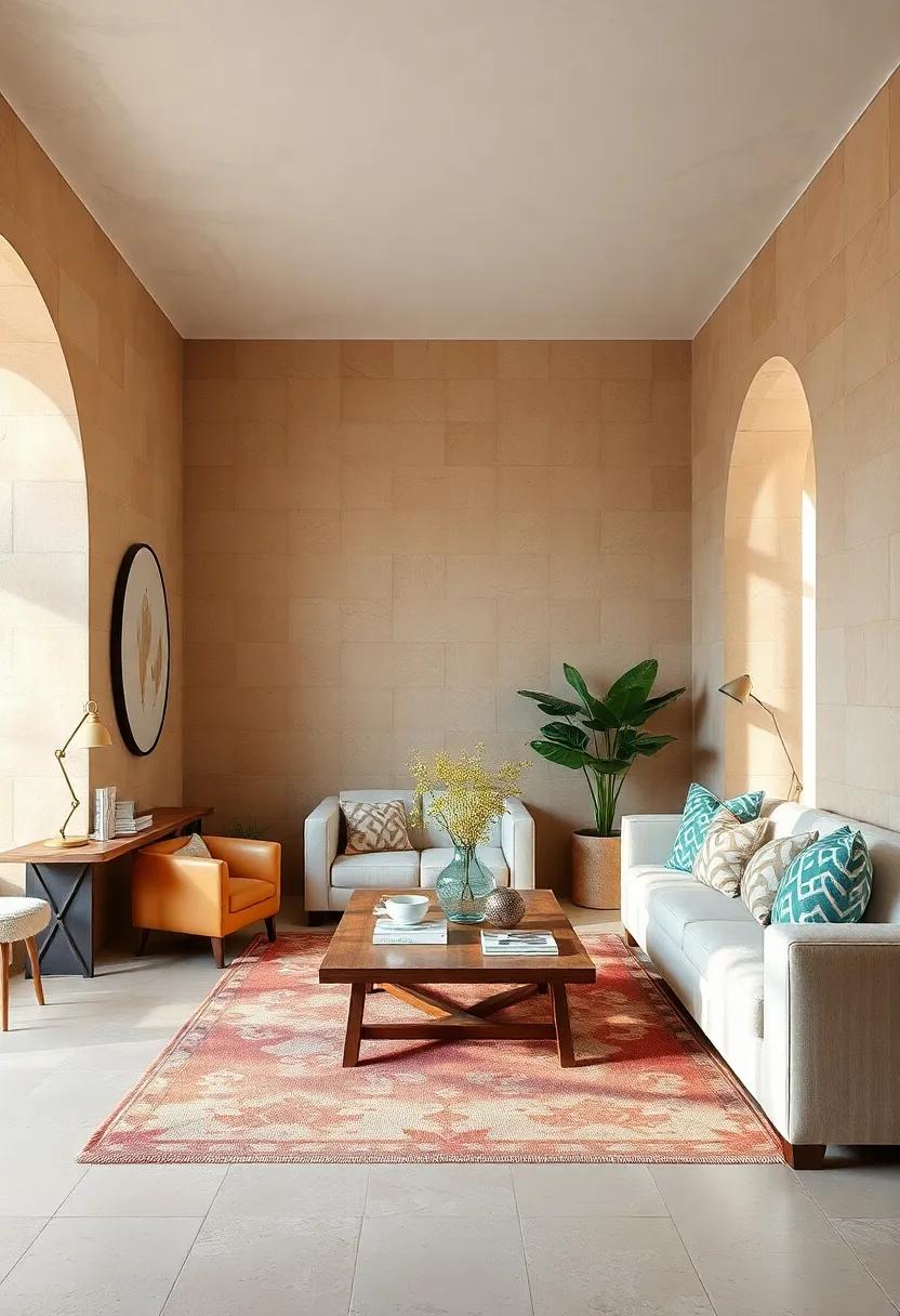 Subtle patterns:​ Incorporate ⁣wallpaper with subtle clay-inspired ‍patterns that add depth without overwhelming, perfect for small spaces​ yearning for character