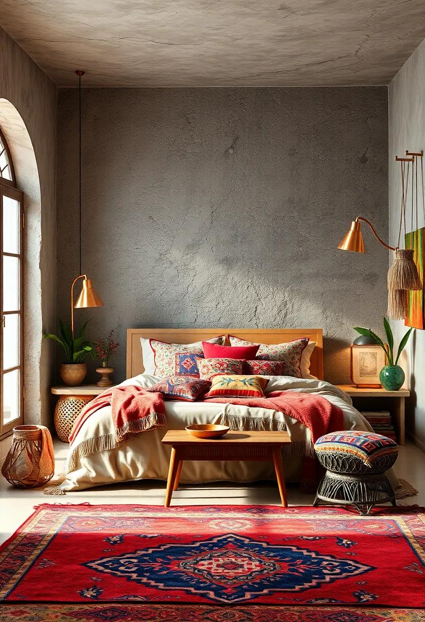 Bohemian‌ Rhapsody: Embrace ⁢an eclectic mix of patterns, ‍textures, and vibrant colors for a free-spirited atmosphere filled with creativity and warmth