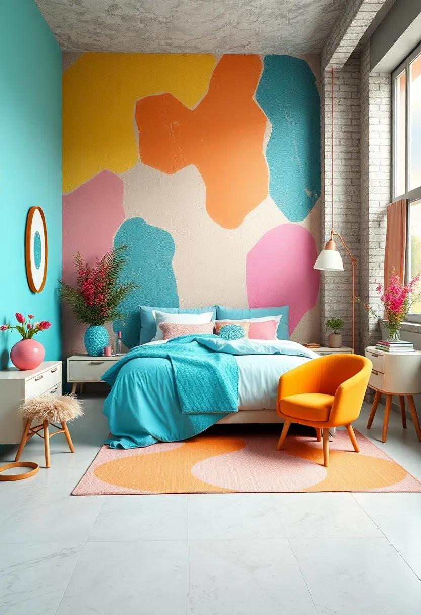 Candy-Coated ​Delights: A playful mix of candy-colored hues can transform ‌your space into a‍ cheerful⁤ oasis that brighten your⁤ mood and embodies pure​ joy
