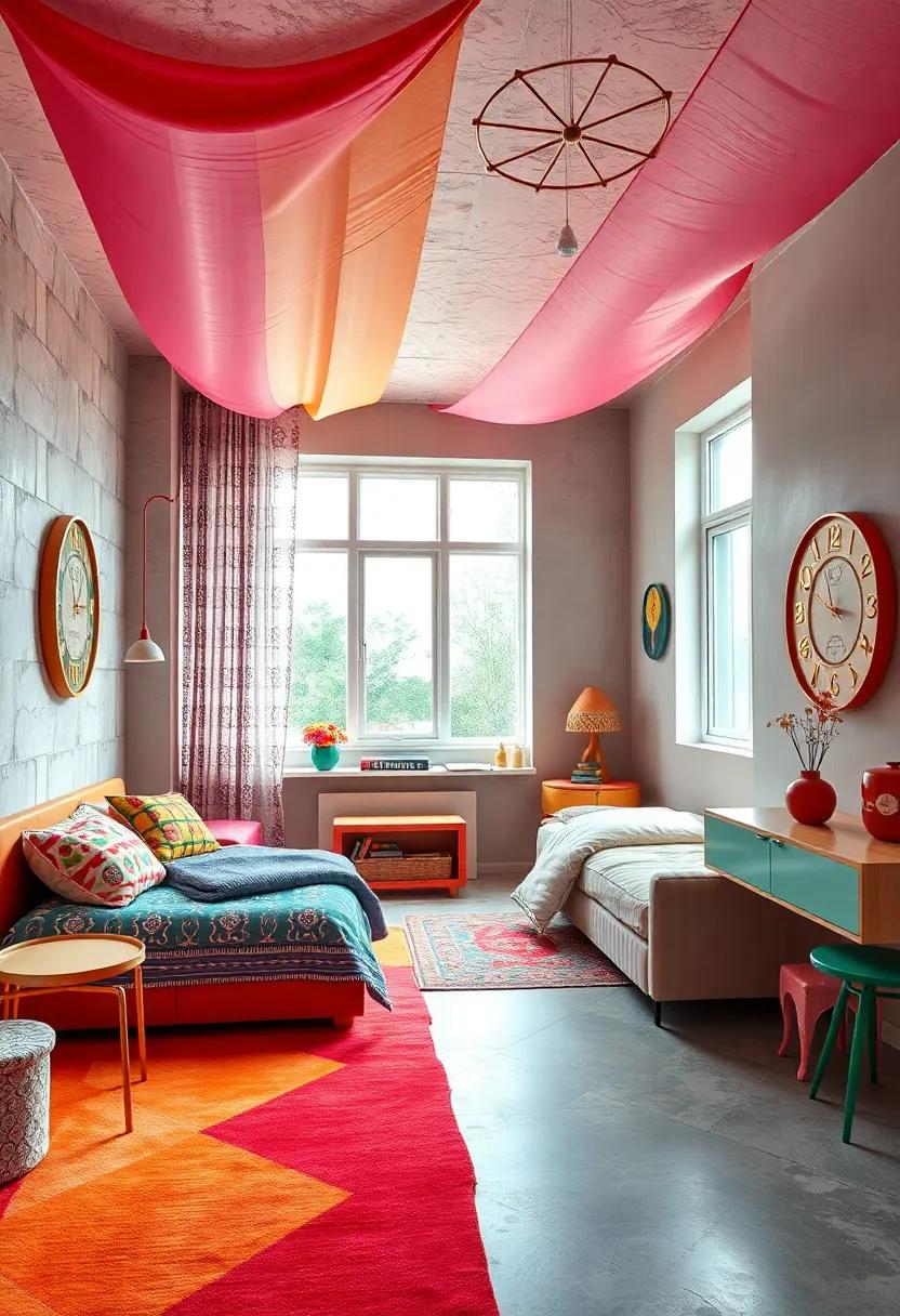 Whimsical Wonderland: Create a playful escape filled with fun patterns and bright colors that spark joy and imagination in ‍equal measure