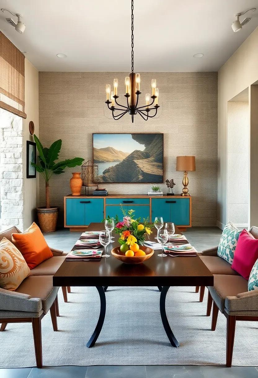 Unique​ Centerpieces:‌ Use unconventional⁤ items—like ‌a ⁣vintage​ suitcase or an artistic bowl—as ⁤striking table centerpieces