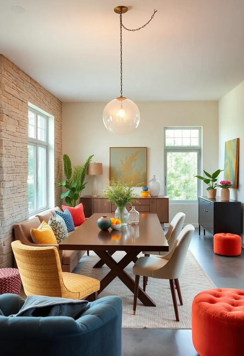 Seasonal ⁢Decor Swaps: Refresh your dining room ​decor with seasonal accent⁢ colors ‌or themes that celebrate the ‍time of year