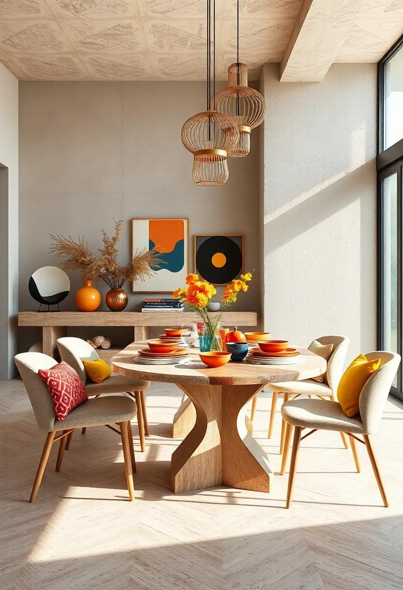 Colorful Tableware: Invest⁤ in a set of⁣ vibrant dishes or⁤ eclectic serving pieces that can liven up any meal