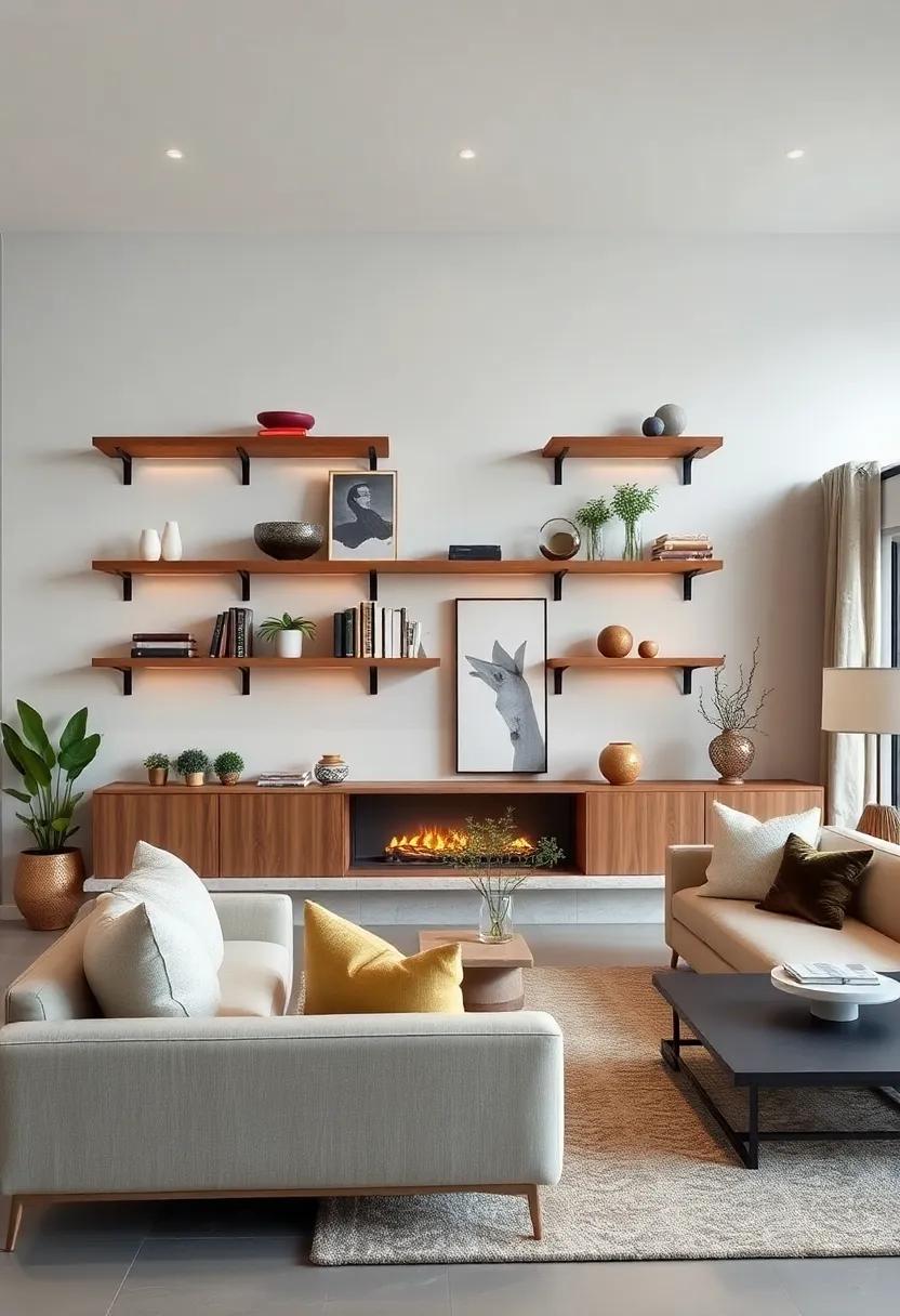 Understated Bracket ​Shelves:‌ use simple, elegant brackets⁤ that support clean lines,⁣ allowing the⁤ content of the⁤ shelves to shine