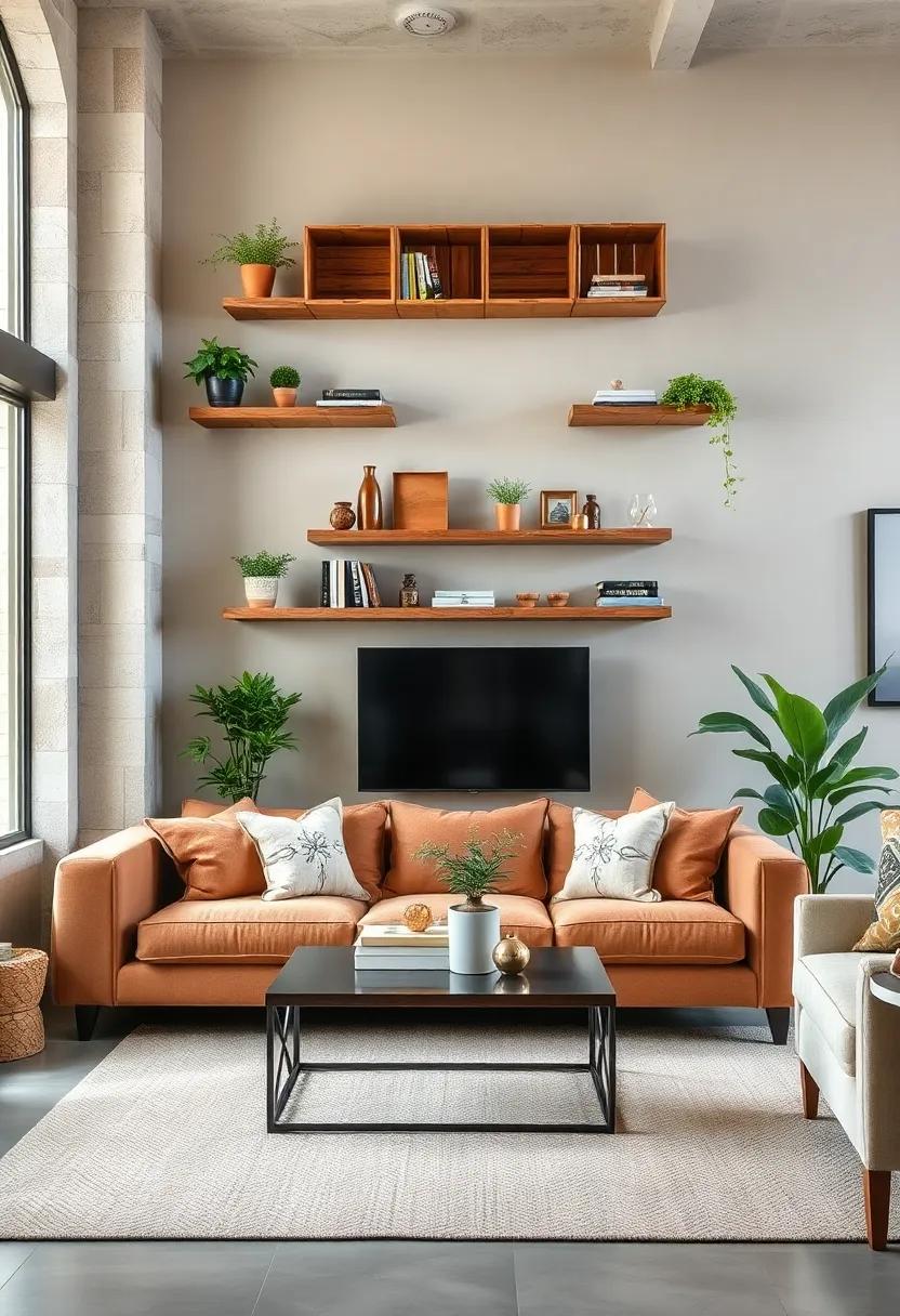 Repurposed⁣ Crates: Use ⁢vintage wooden crates as shelves for a charming, farmhouse-inspired ‌display perfect for books and plants