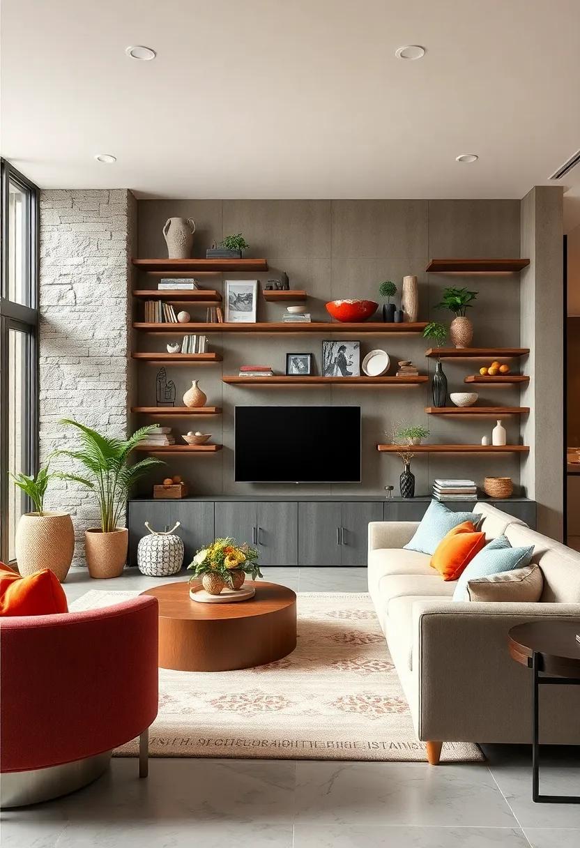 Magnetic Wall Shelves: Install magnetic shelves that allow‌ for ⁤easy​ swapping of items, fostering an ever-evolving‍ display