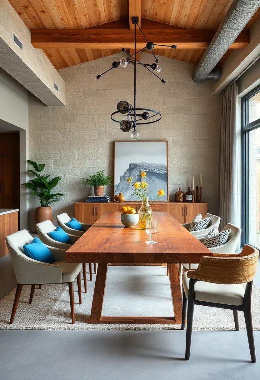 Rustic Reclaimed Wood: Embrace the charm of ​nature with a dining⁤ table made from reclaimed wood,bringing warmth‍ and character to your dining space