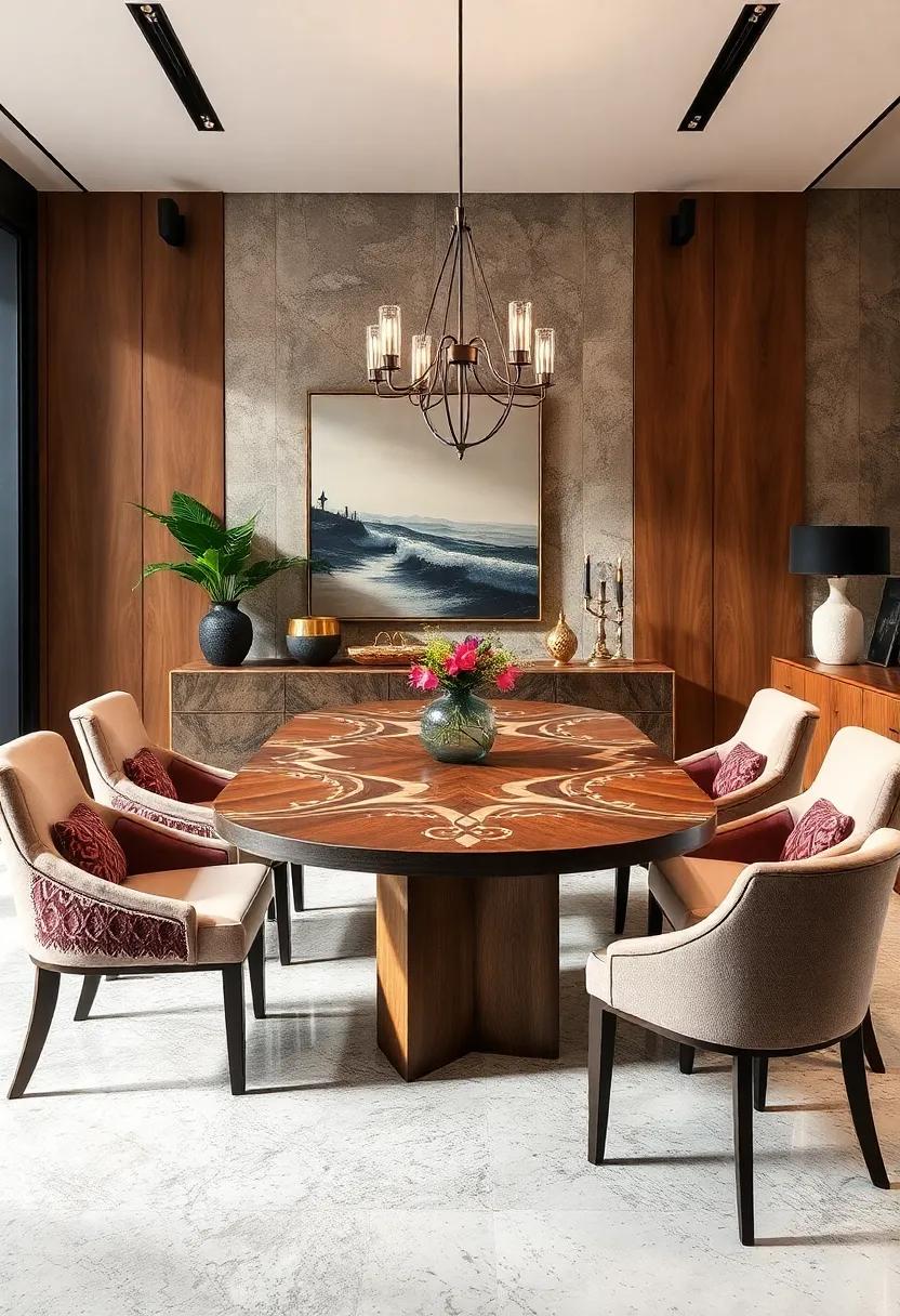 Artistic inlays: Look for tables with intricate inlays or artistic designs that serve as conversation starters and ⁣showcase craftsmanship