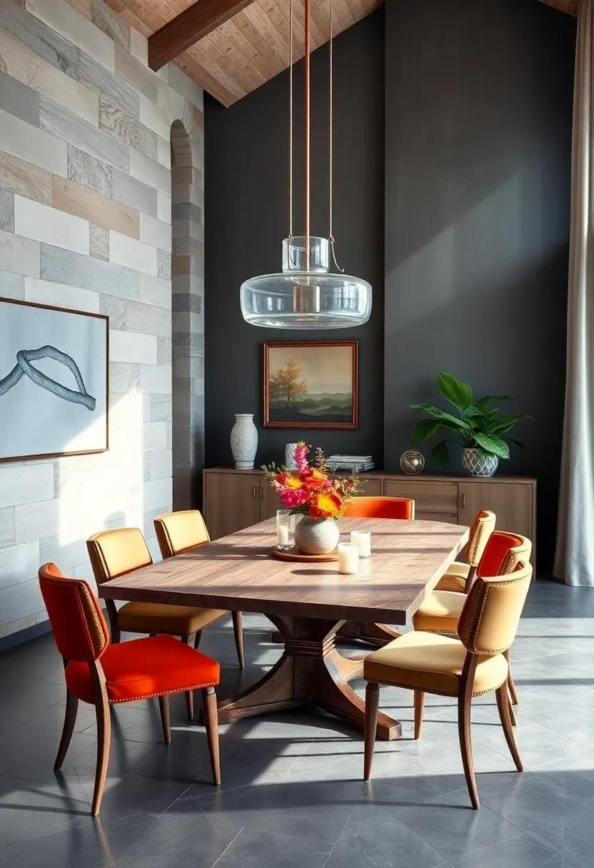 Vintage Vibes: Seek out an antique or vintage dining table that tells a story, adding nostalgia and historical depth to⁣ your dining area