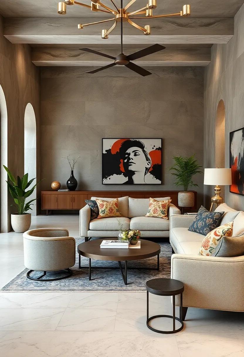 Contrast with neutrals: balance loud patterns with neutral tones to keep your space grounded and‍ visually ⁣appealing