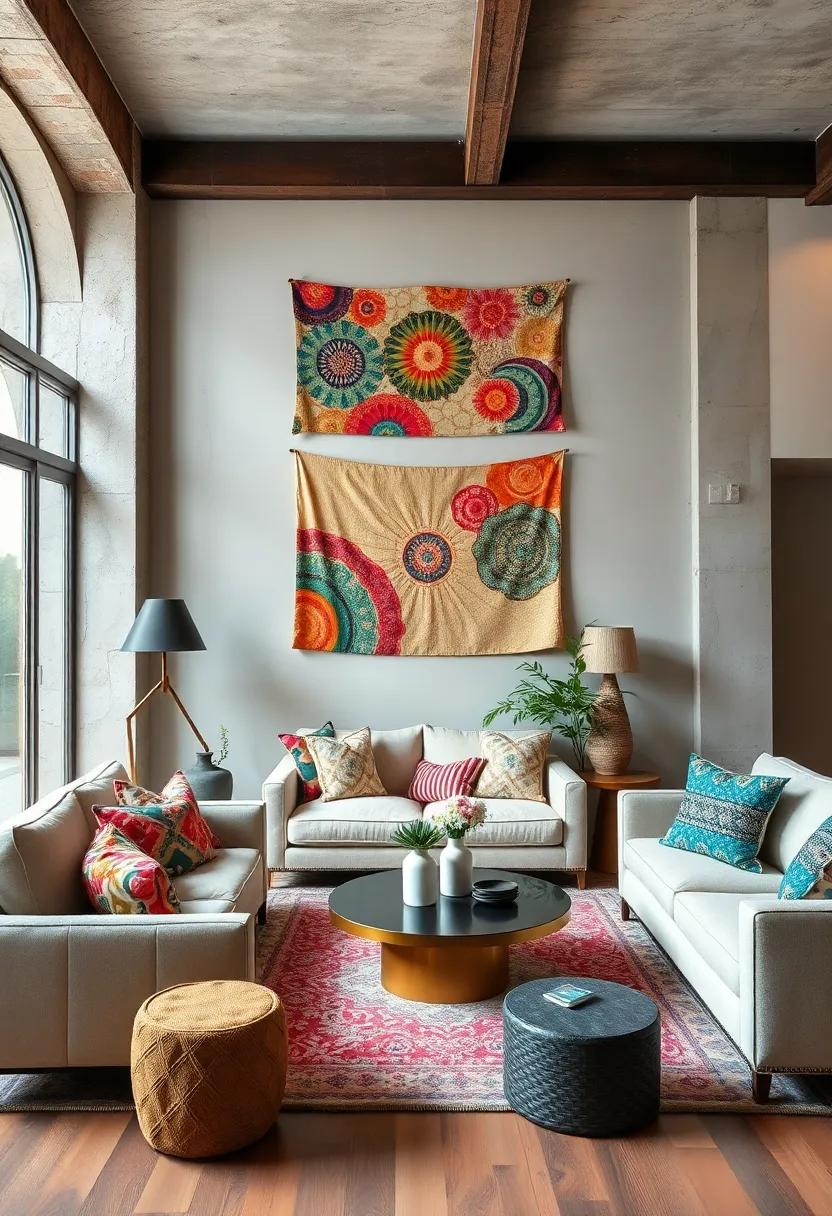 Custom Fabric Art: Use fabric remnants to create personalized wall hangings that reflect your style