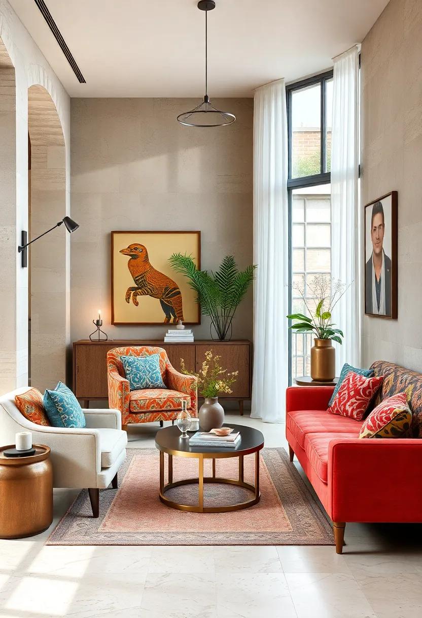 Upholstered ⁢Furniture: Reupholster chairs or ​benches‌ in ⁢a ⁢mix of ‍fabrics‍ to make⁢ them​ stand out in any room