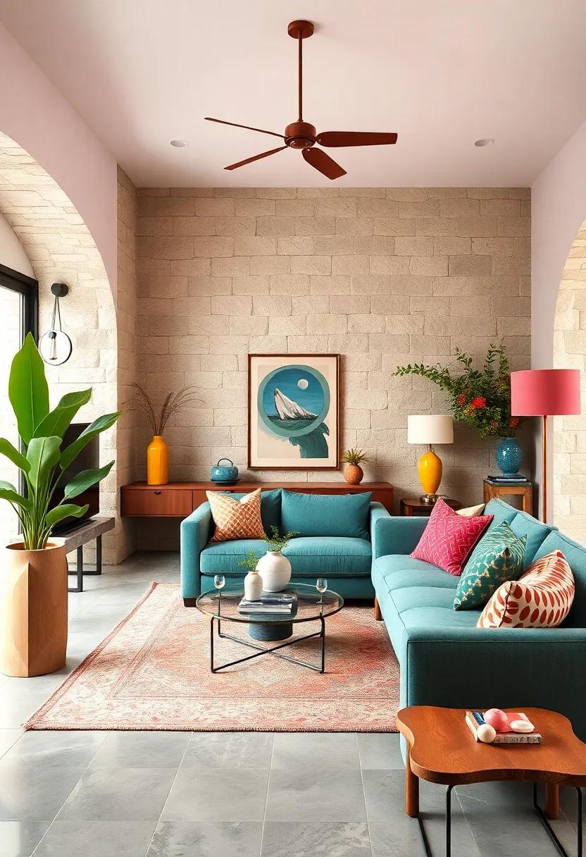 Whimsical Accents: ⁢Introduce playful sculptures or decor ⁤pieces that pop with color, ​adding unexpected‍ joy to your home