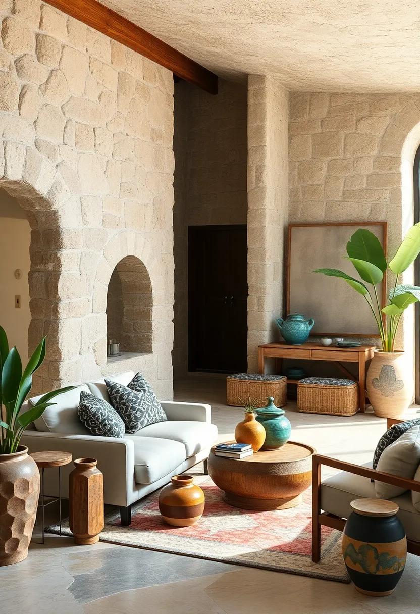 Artisan Pottery: Celebrate unique shapes and glazes that evoke an earthy feel and elevate⁤ your decor