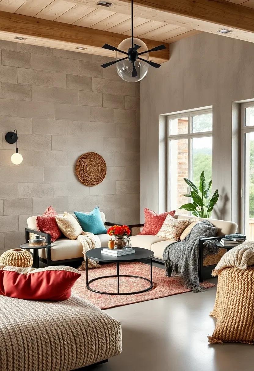 Cozy Knits: Layer in ​knitted ‌blankets and cushions that evoke⁢ warmth and texture, perfect ‌for snuggling