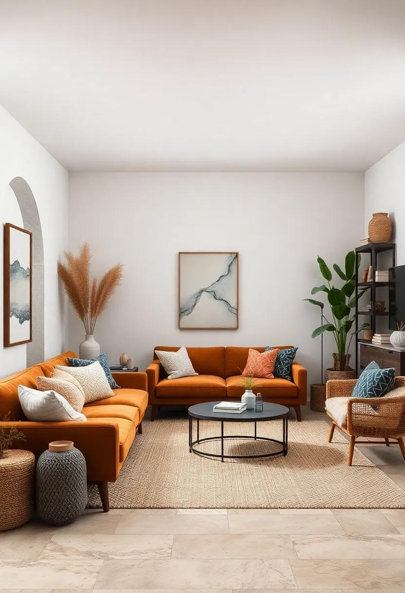 Natural Fiber Elements: Incorporate sisal, ​jute, ‌and hemp materials ⁤for a sustainable ⁤and tactile approach to⁤ your​ decor