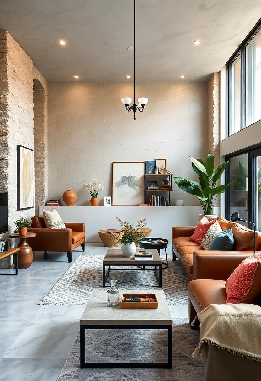 Soft ‍Leather:⁤ Add luxury and warmth with⁢ leather ⁢furniture and accents that develop ​character over time