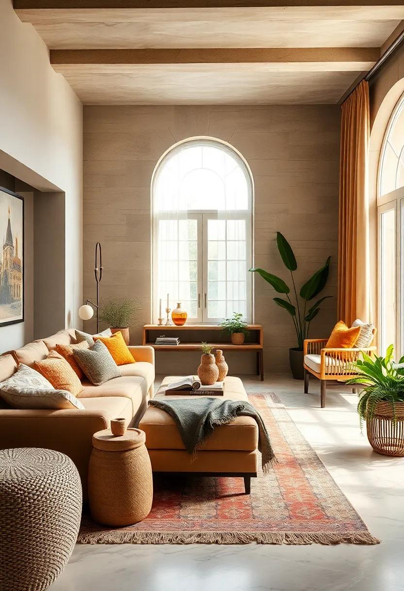 Textured‍ Textiles: ‌Dive into the ⁣world of​ layered fabrics with ⁤rich⁣ patterns and colors, from cozy throws to ‍chic cushions
