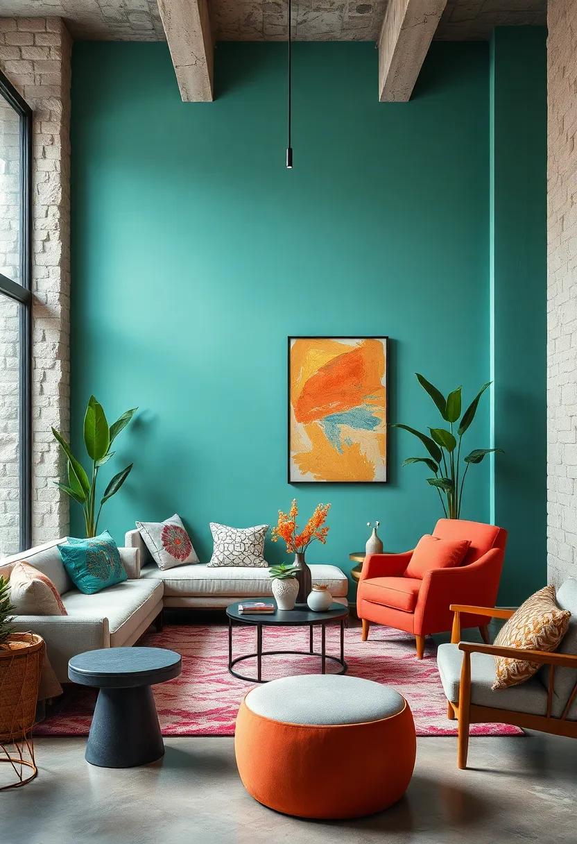 Serene Zen Space: Infuse soft, calming colors with pops of ⁢bolder hues, balancing tranquility and energy⁤ to cultivate a peaceful yet inspiring environment for relaxation