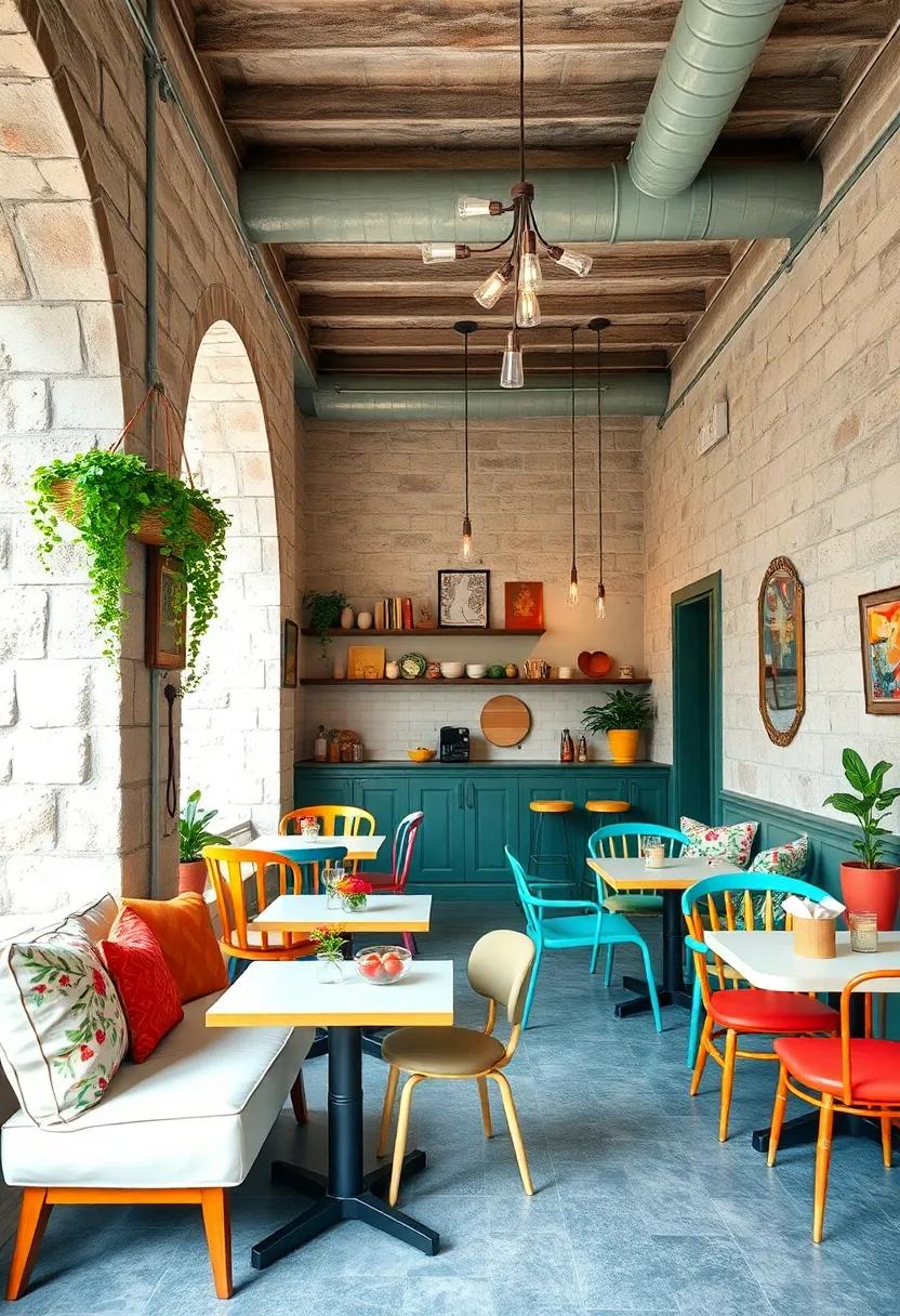 Whimsical European Bistro: ⁤Recreate the charm of a cozy⁤ café with colorful bistro furniture and playful décor that invites social⁢ interaction and joy