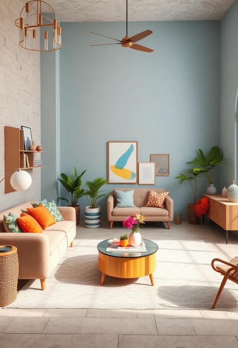 Coastal Chic: Embrace soft pastel accents inspired by the seaside, infusing airy blues and sandy beiges⁢ into your space for a refreshing, ‍breezy atmosphere