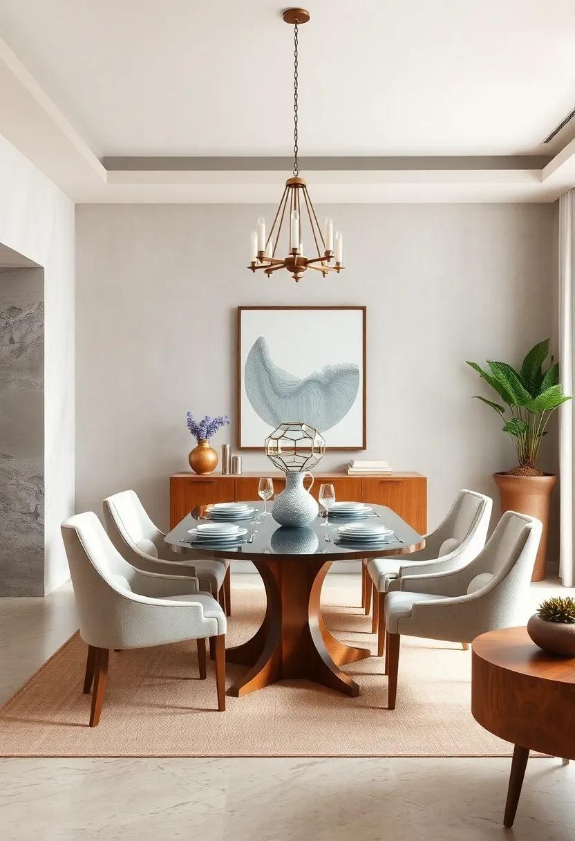 Embrace⁢ a Neutral Palette: Choose⁢ soft‍ creams,‍ warm beiges, and⁣ subtle grays to create ⁣a serene and ‍sophisticated backdrop for ​your dining area