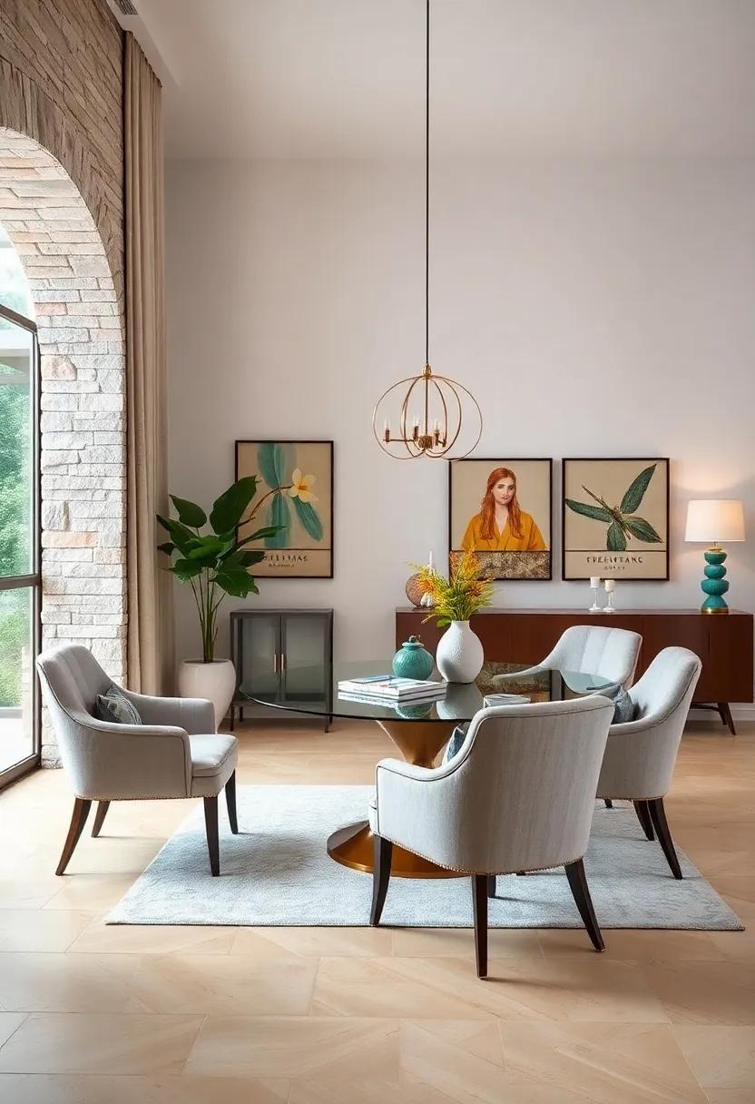 Accent Chair ⁢Flair: ‍Introduce⁣ elegantly designed accent chairs‍ that bring comfort and⁣ style, enhancing your dining space’s overall ‍aesthetic