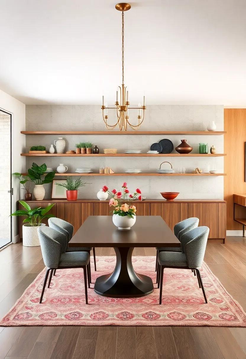 Open Shelving: Incorporate open‌ shelving to display beautiful dishware,⁢ decorative ‍bowls,‌ or unique glassware, making functionality feel stylish