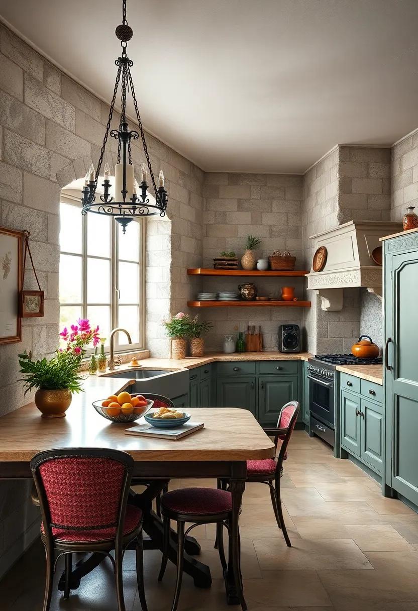 Antique Accents: Source antique​ furniture or decor pieces that bring ‍character and history to your culinary area for a unique touch
