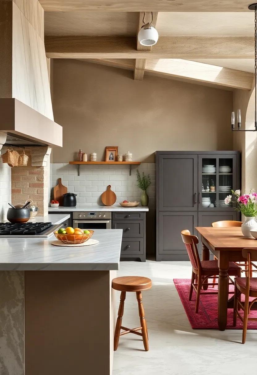 Artisanal Accents:⁣ Layer in artisanal pieces like⁢ hand-crafted stools or unique kitchen ​tools to celebrate craftsmanship and individuality ‍in your design