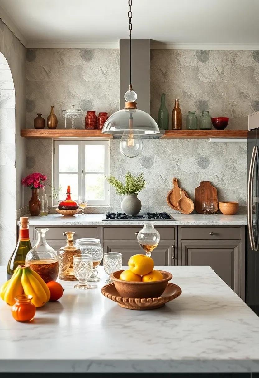 French Glassware: Showcase beautiful French⁤ glassware in your kitchen⁢ to enhance ‍the visual appeal and celebrate craftsmanship