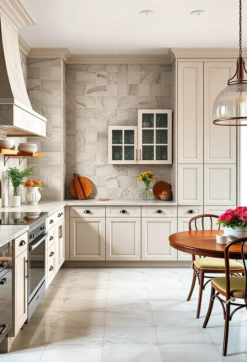 Handcrafted Tile: Utilize hand-painted tiles‌ in ‌backsplashes or flooring to ⁣add ​a splash of color and individuality to‌ your kitchen