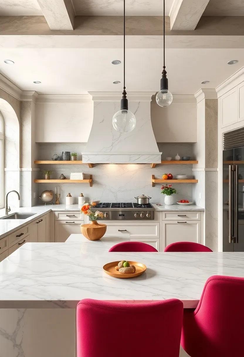 Marble Accents: Introduce ⁤marble surfaces⁢ or‍ accents for an air of luxury and refinement that is​ unmistakably French
