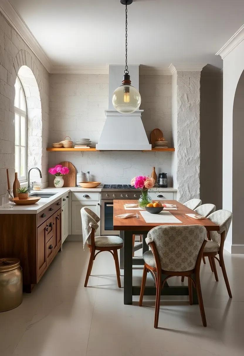 Textured Fabrics:⁣ incorporate textured fabrics in table linens, cushions, or seat ⁤covers to add ‍warmth ⁣and comfort to your kitchen