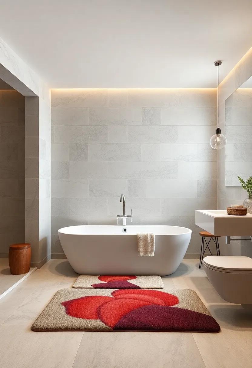 Customizable Bath Mats: Invest in ‍unique bath mats that ⁣reflect ‍trends ⁢or themes, allowing‌ for easy ‌updates as‌ your style ​evolves
