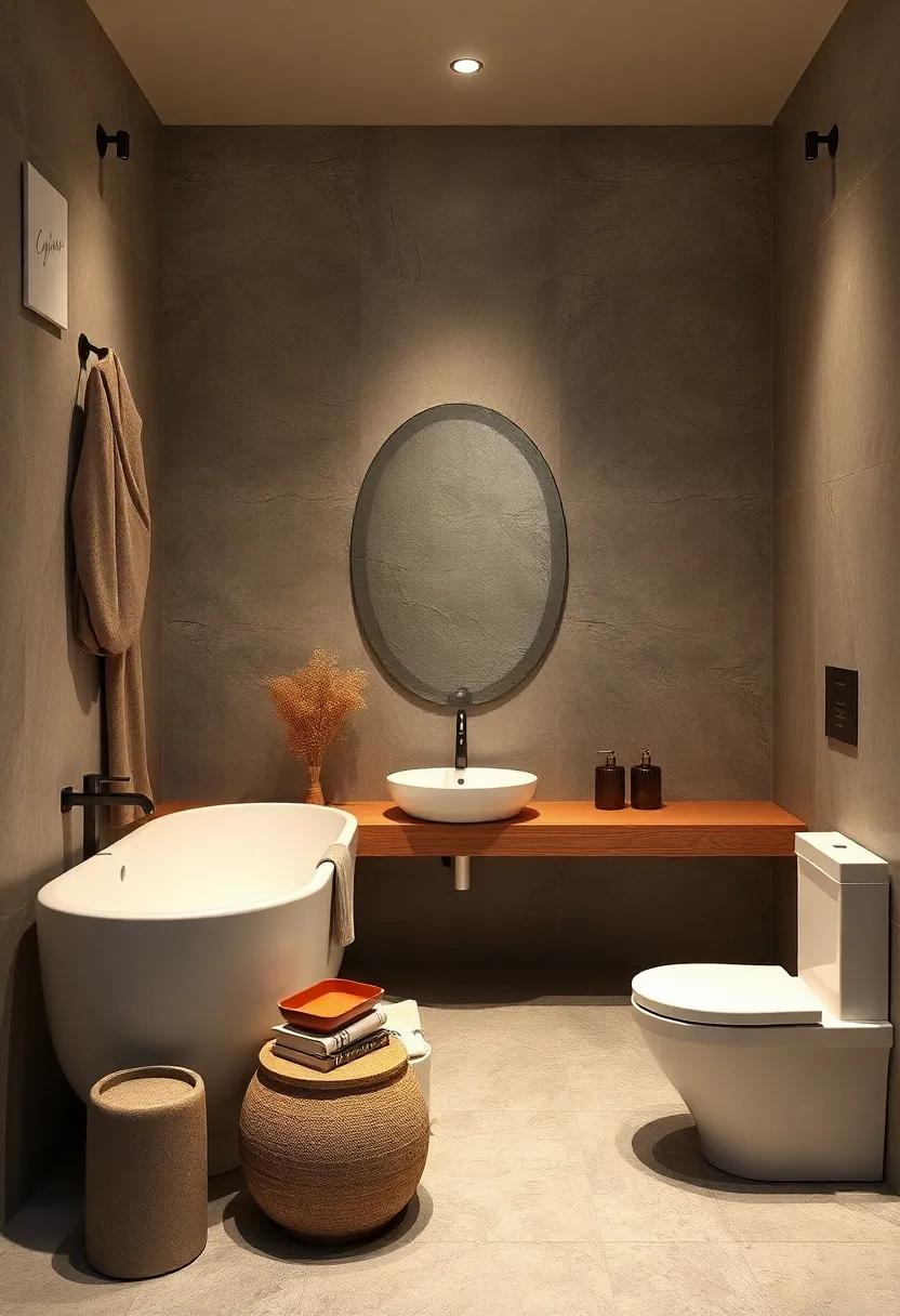 Minimalist Accessories: Keep it sleek with minimalist bath accessories in a cohesive color palette, creating a streamlined⁣ and modern ‍look